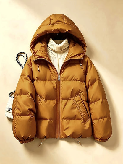 Fashionable Long-Sleeve Women's Jacket for Fall/Winter Comfort