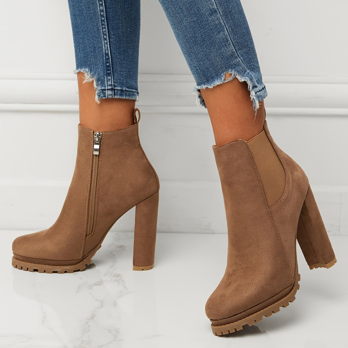 Women’s Chunky Heel Ankle Boots for Any Occasion