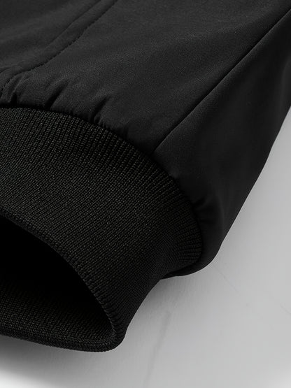 Winter Men's Windproof Stand Collar Jacket - Softshell, Casual Fit