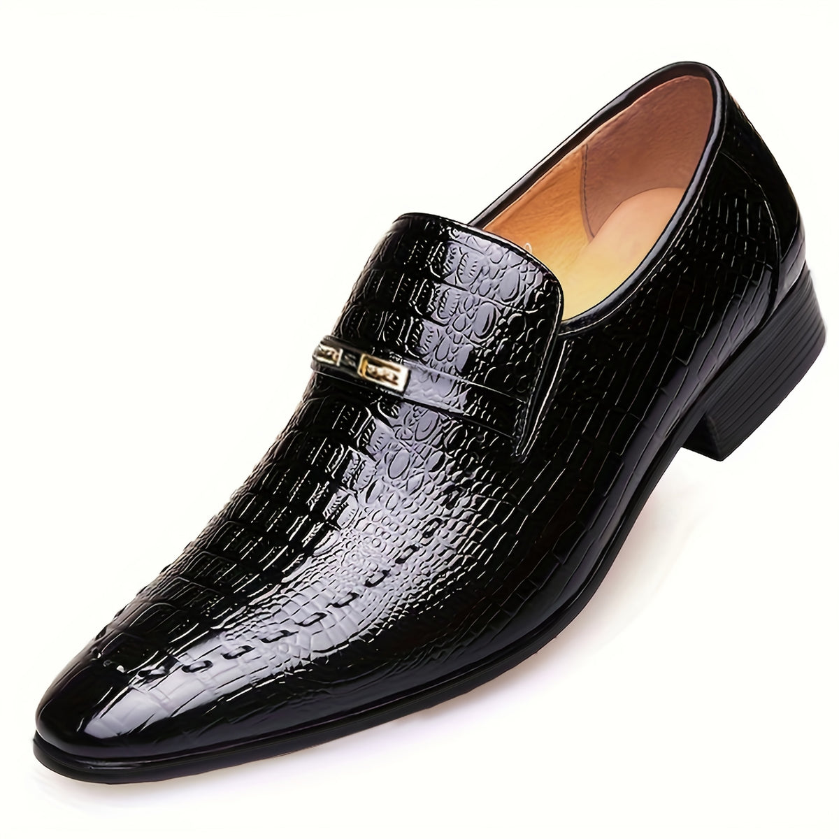 Men's Oxford Dress Shoes - Breathable Low-Top Sneakers for Business Casual