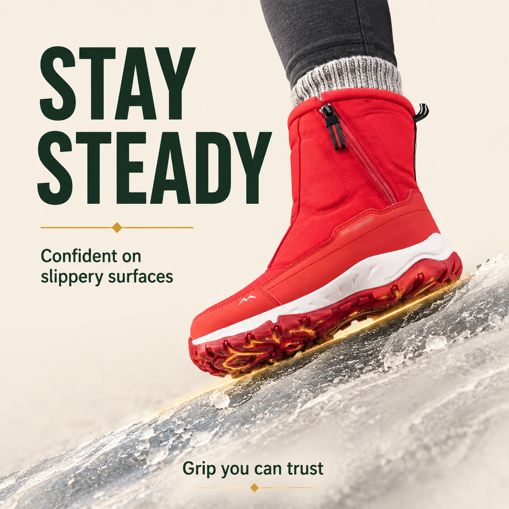 Women's Waterproof Thermal Boots for Winter Adventures