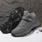 Men's Waterproof Winter Ankle Boots Plush Lined Anti-Slip