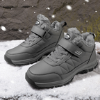 Men's Waterproof Winter Ankle Boots Plush Lined Anti-Slip
