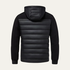 Men's Hybrid Quilted Winter Jacket with Hood