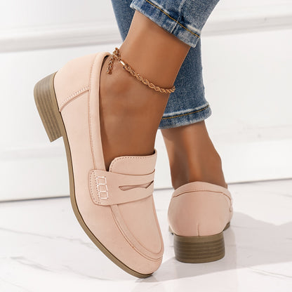 Women’s Slip-On Loafers – Casual Penny Loafers for All-Season Wear