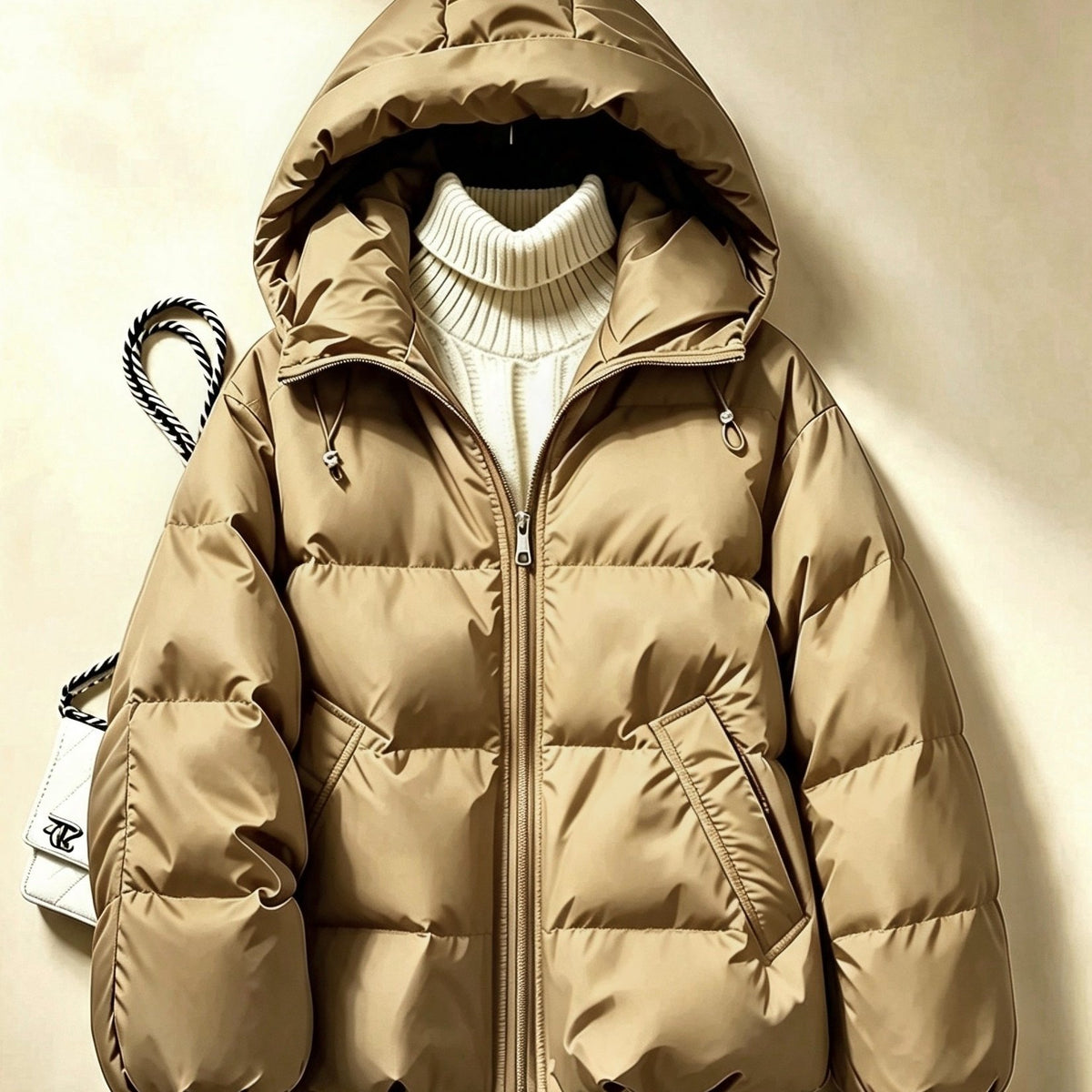Fashionable Long-Sleeve Women's Jacket for Fall/Winter Comfort