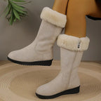 Women Orthopaedic Leather Boots with Anatomical Arch Support