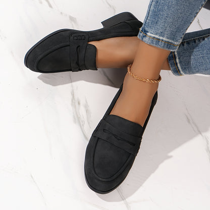 Women’s Slip-On Loafers – Casual Penny Loafers for All-Season Wear
