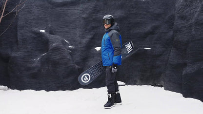 Men's Hooded Winter Fleece Lined Jacket for Outdoor Activities