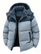 Men'S Fall Winter Thick Corduroy Jacket Casual Warm Coat - Hooded Jacket