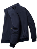 Winter Men's Windproof Stand Collar Jacket - Softshell, Casual Fit