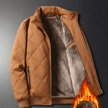Men'S Autumn And Winter Fashionable Warm Jacket, Casual Outdoor Winter Coat