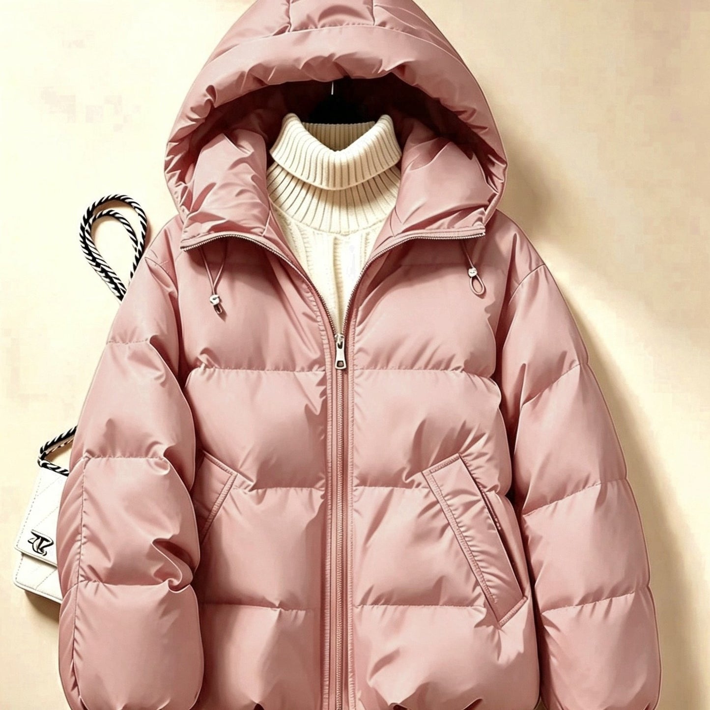Fashionable Long-Sleeve Women's Jacket for Fall/Winter Comfort