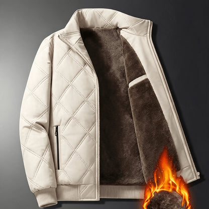 Men'S Autumn And Winter Fashionable Warm Jacket, Casual Outdoor Winter Coat