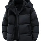 Men'S Fall Winter Thick Corduroy Jacket Casual Warm Coat - Hooded Jacket