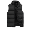 Men's Quilted Puffer Gilet with Zip Front