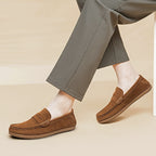Heritage-Inspired Slip-On Loafers for the Modern Gentleman