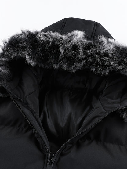 Pure Parker Coat, Winter Coat Jacket, Thick Cold-Resistant Coat