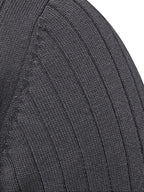 Men's Stand Collar Zipper Knit Pullover Sweater for Fall Comfort