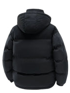 Men'S Fall Winter Thick Corduroy Jacket Casual Warm Coat - Hooded Jacket
