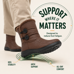 Women’s Waterproof Fleece-Lined Winter Boots