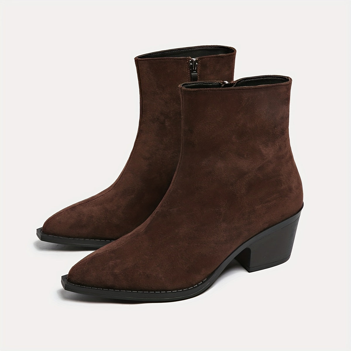 Women's Mid-Calf Boots, Flannel Upper for Year-Round Comfort