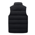 Men's Quilted Puffer Gilet with Zip Front