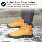 Waterproof Winter Barefoot Boots