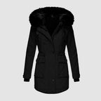 Long Women's Winter Parka – Thermal and Waterproof for Cold Days