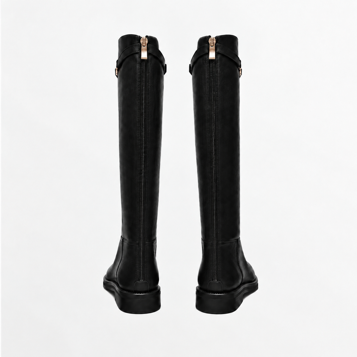 Women Knee-High Leather Boots for All-Day Comfort and Style
