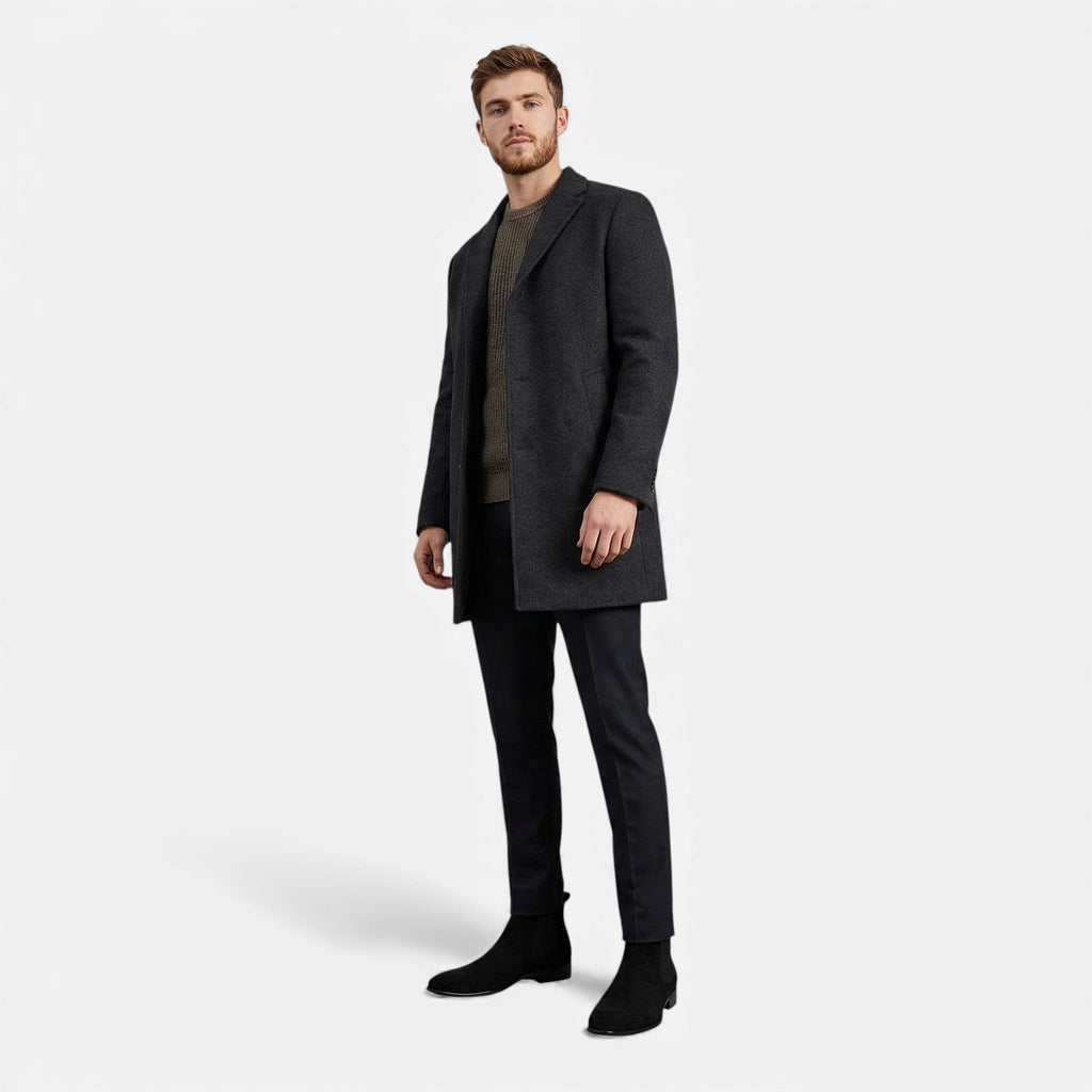 Men's Suede Chelsea Boots with Square Toe for Everyday Wear