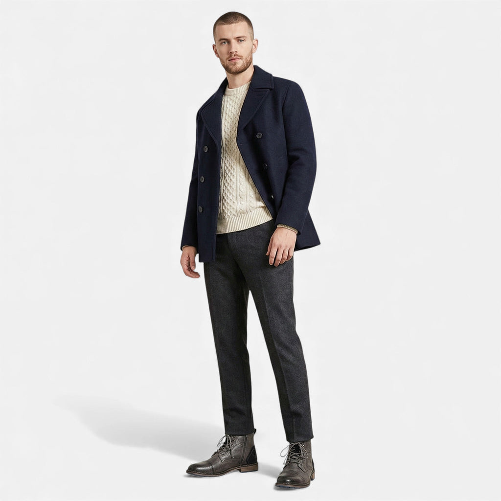 Men's Chelsea Boots - Weather-Resistant Vegan Leather Outdoor Ankle Boots