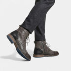Men's Chelsea Boots - Weather-Resistant Vegan Leather Outdoor Ankle Boots