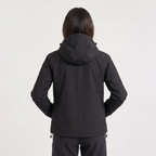 Women's Short Hooded Rain Jacket for Everyday Weather Protection