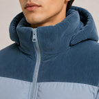 Men's Hooded Winter Puffer Jacket - Thickened, Windproof Warmth