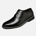 Men's Derby Shoes - Leather Lace-Up for Formal Wear and Daily Use