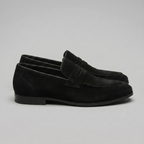 Men's Suede Penny Loafers