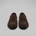 Men's Suede Penny Loafers