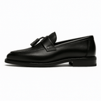 Tassel Loafers with Woven Texture for Smart-Casual Style