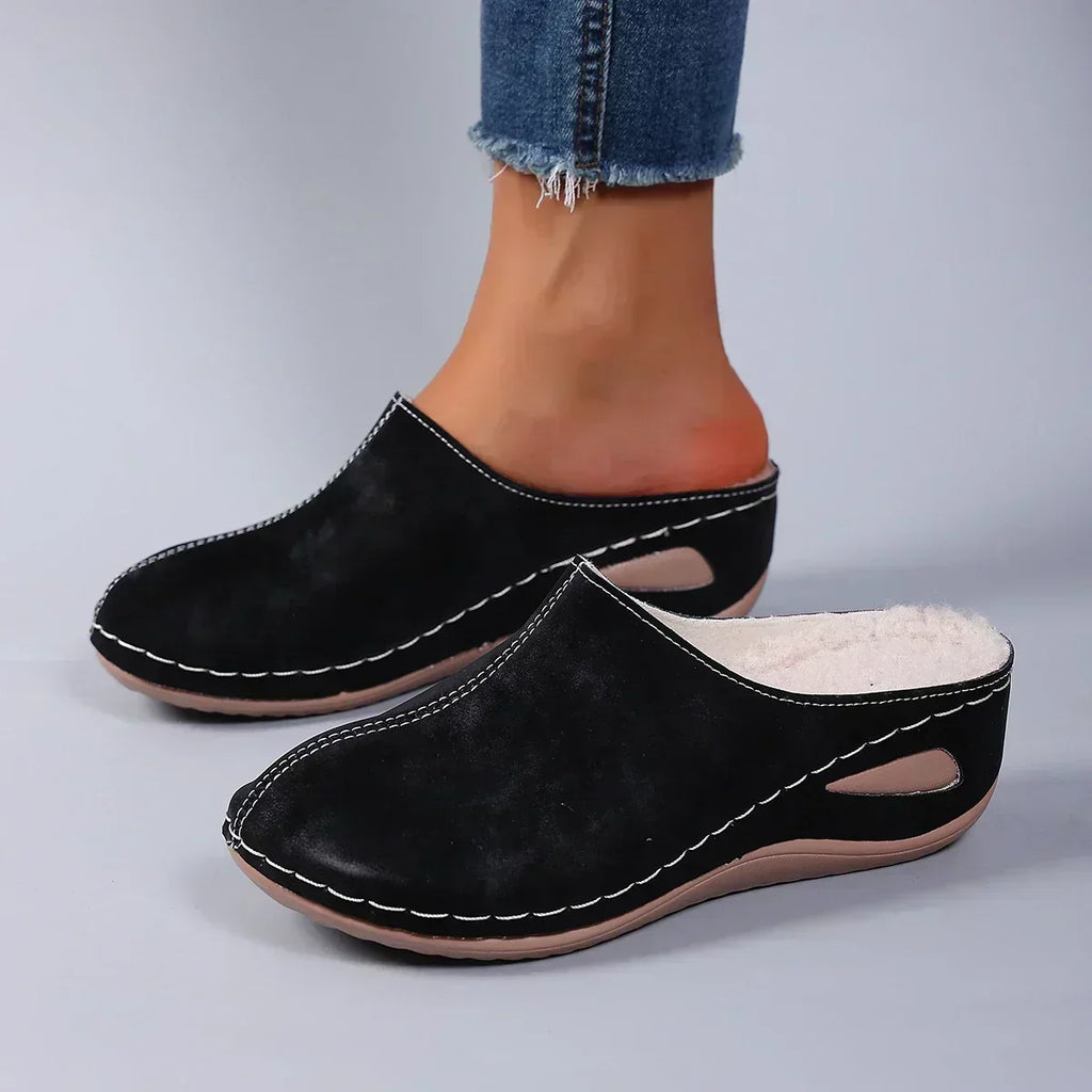 Women's Orthopaedic Slippers - Cozy Slip-On Design for Home Use