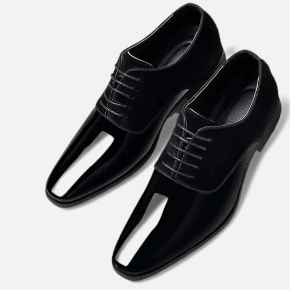 Men's Oxford Dress Shoes Leather Lace-Up for Formal Wear