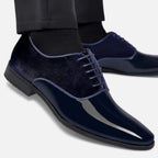 Men's Oxford Dress Shoes Leather Lace-Up for Formal Wear