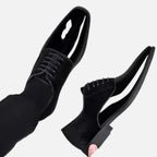 Men's Oxford Dress Shoes Leather Lace-Up for Formal Wear