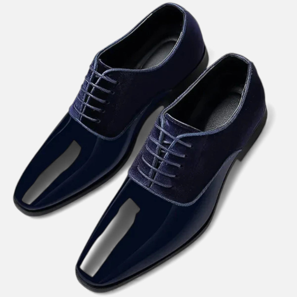 Men's Oxford Dress Shoes Leather Lace-Up for Formal Wear