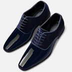 Men's Oxford Dress Shoes Leather Lace-Up for Formal Wear