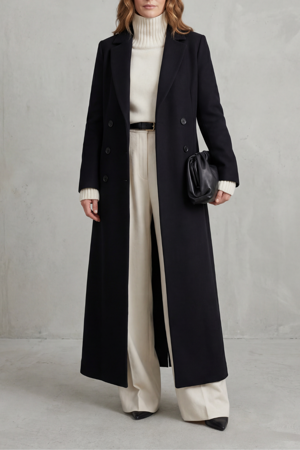 Maxi Double Breasted Coat
