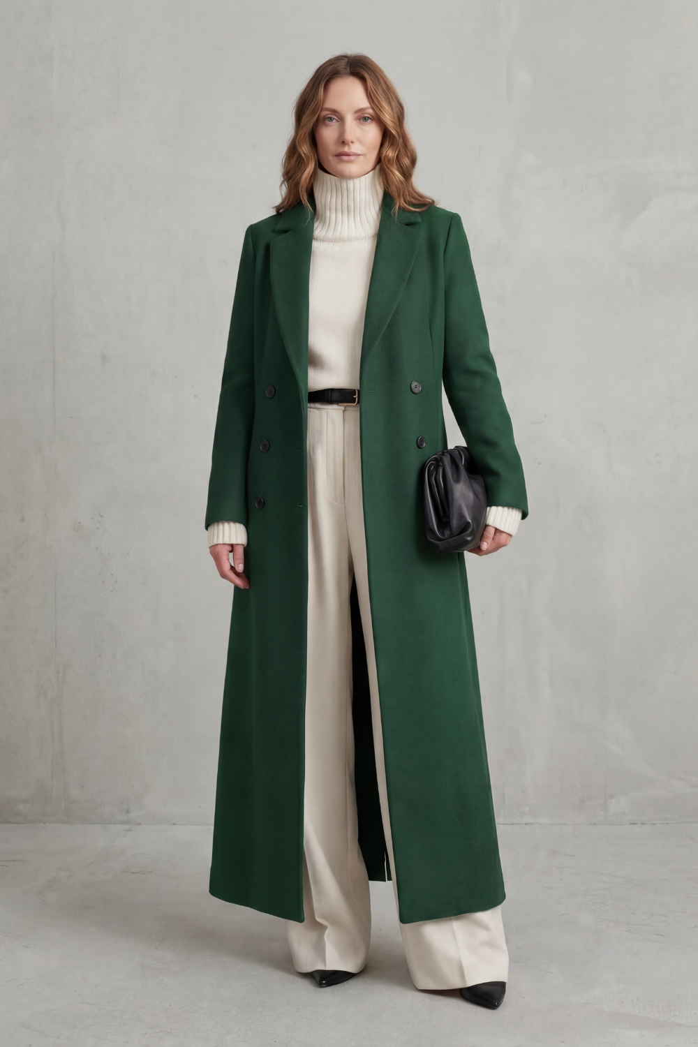 Maxi Double Breasted Coat