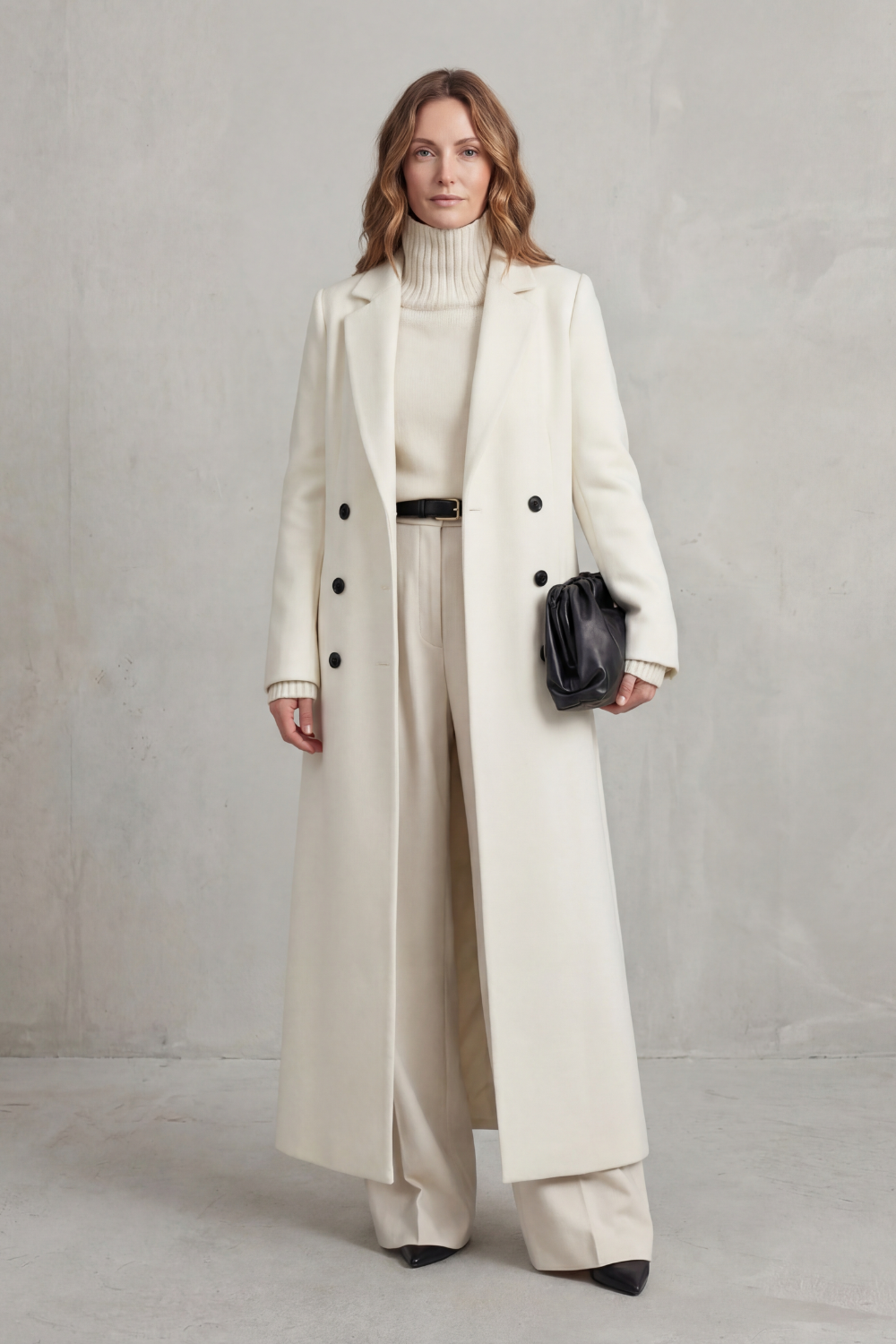 Maxi Double Breasted Coat