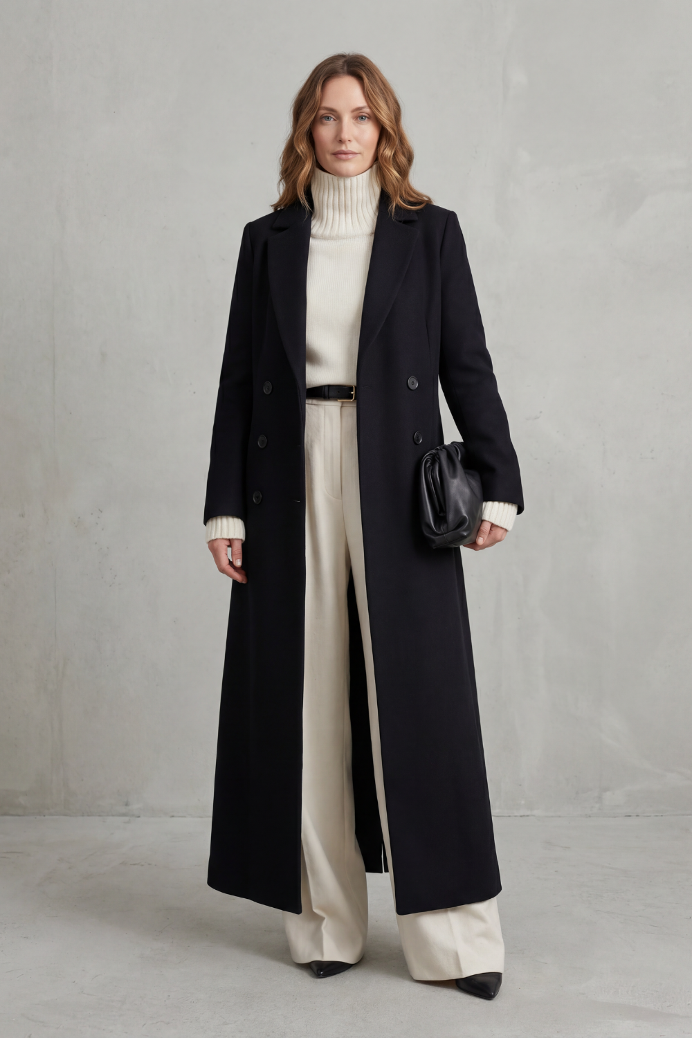 Maxi Double Breasted Coat