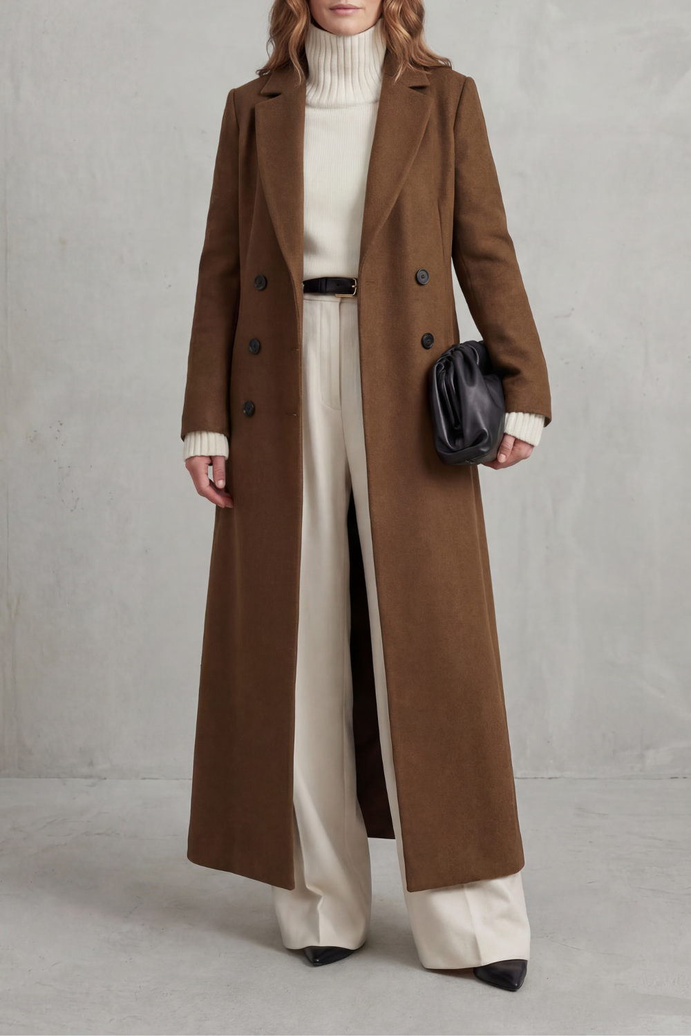 Maxi Double Breasted Coat